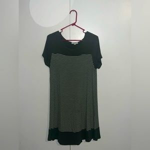 Army Green Swing Dress